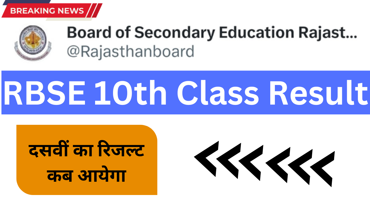 RBSE 10th Class Result 2025