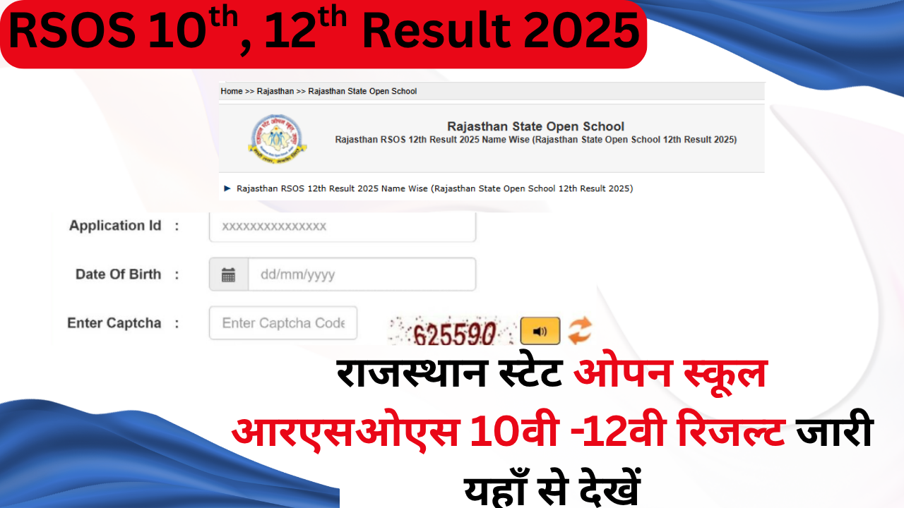 India Result RSOS Result 2025